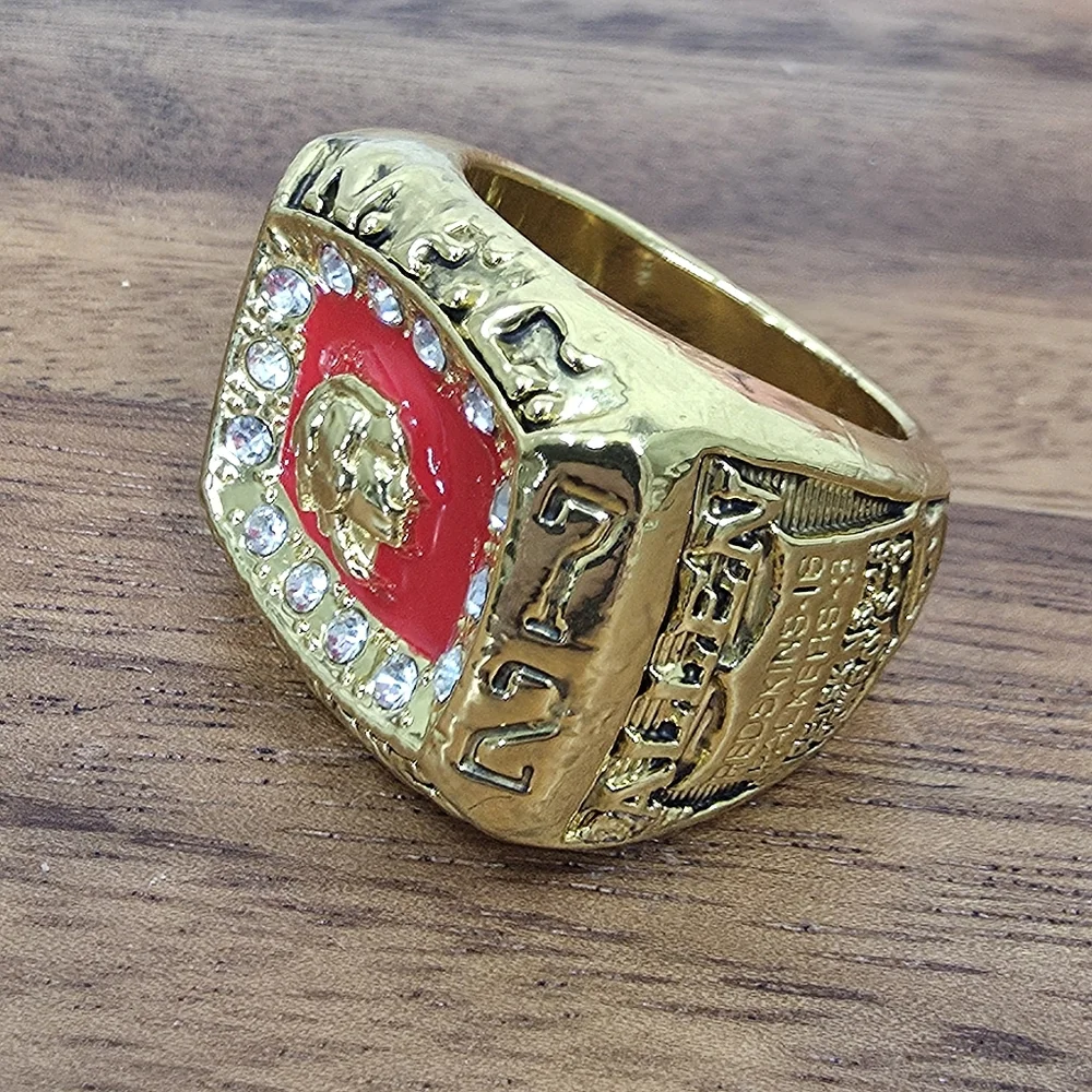 Washington Redskins 1972 NFC‎ Championship Ring Fan Edition Sz 11 Gold Allen